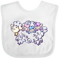thumbnail image 3 of Inktastic Fluffy Sheep Family Boys or Girls Baby Bib, 3 of 4