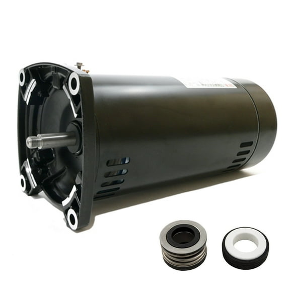 Puri Tech Swimming Pool Pump Motor and Seal Replacement Kit for 1.5 HP Century USQ1152 Motor and PS-200 Seal