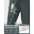 thumbnail image 2 of BALEAF Women's Hiking Shorts 13'' Knee Length Quick Dry Water Resistant Lightweight Bermuda with Pockets Dark Gray XL, 2 of 7