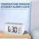 thumbnail image 2 of Wmhnj Reloj despertador inteligente LCD con pantalla de temperatura, sensor de luz, atenuacin automtica, modo nocturno, funcin de repeticin, pantalla ancha de 13,5 cm y fecha., 2 of 8