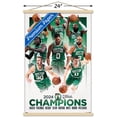 thumbnail image 3 of NBA Boston Celtics - 2024 NBA Finals Champions Wall Poster with Magnetic Frame, 22.375" x 34", 3 of 4