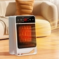 Banghong 1800W Wall Outlet Space Heater with Remote LED Display Small