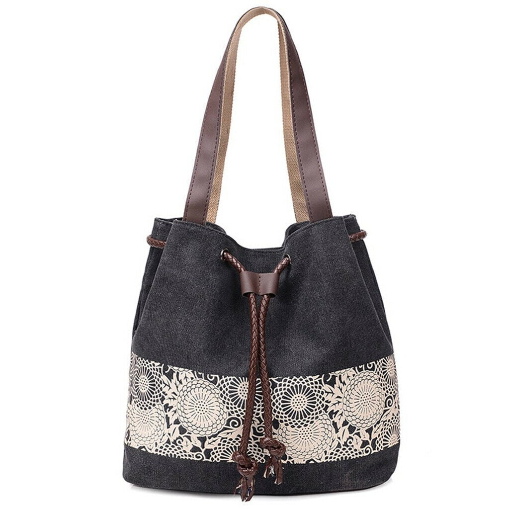 Dayfine Women’s Large Canvas Hobo Bag Top-Handle Bags New Single Ladies Shoulder Tote Casual Travel Bags 