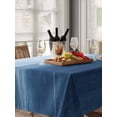 thumbnail image 6 of Blue Ombre Table Cloth, Modern Abstract Art Ocean Oil Painting Waterproof Tablecloth for Rectangle Tables, Reusable Washable Fabric Table Cover for Restaurant Kitchen Dining Tables 60"x84", 6 of 6