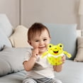 thumbnail image 6 of Nsxcdh Soothe Fitness Soft Rubber Animal Grip Balls Shaking Bell Green Pink 6.3x5.51in Chewing Gentle Sound Multisensory,Toys Christmas Gifts for Grandkids, 6 of 7