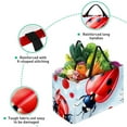 thumbnail image 3 of Seven Starred Ladybird Decorative Box Laundry Bag Shopping Bags Reusable Foldable Large Capacity Oxford Cloth Tote Bag, 3 of 7