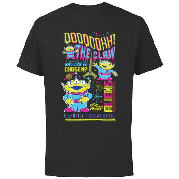 Disney and Pixar’s Aliens Who Will Be Chosen Poster - Short Sleeve Cotton T-Shirt for Adults - Customized-Black