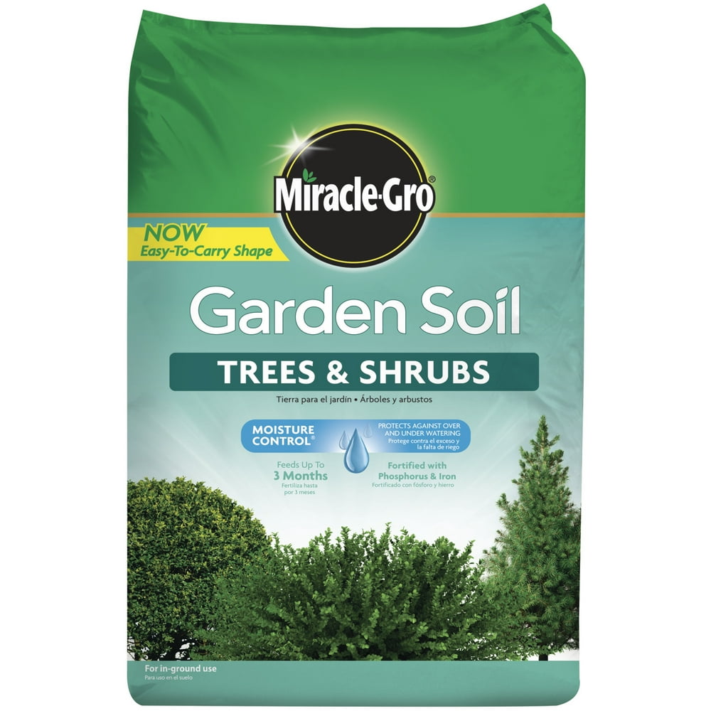 Miracle Gro Garden Soil Trees and Shrubs, 1.5 cu. ft.