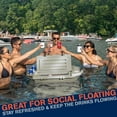 thumbnail image 2 of Cuddy Floating Cooler and Dry Storage Vessel - 40QT - Amphibious Hard Shell Design, Tan, 2 of 6