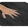 thumbnail image 3 of Zebrux Non Slip Thick Shaggy Chenille Bathroom Rugs, Bath Mats for Bathroom Extra Soft and Absorbent - Striped Bath Rugs Set for Indoor/Kitchen, 3 of 6