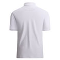 thumbnail image 2 of Damipow Mens Polo Shirts Short Sleeve Regular Fit Fashion Designed Golf Polo Shirt,White S, 2 of 6