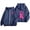 21# Royal Blue, variant on Womens Fall Zip Up Hoodies Breast Cancer Awareness SweatshirtsSurvivor Support Shirts Women, Drawstring, Pink Ribbon Print Long Sleeve Winter Comfy Track Jackets with Pocket Black 2XL