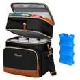 thumbnail image 1 of Bolsa Nevera Expandible e Impermeable para Biberones Mancro Negra, 1 of 7