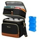 thumbnail image 1 of Bolsa Nevera Expandible e Impermeable para Biberones Mancro Negra, 1 of 7