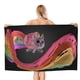 thumbnail image 1 of NYAN CAT Toalla de playa de secado rápido con diseño temático, regalo para mujeres y niñas, ideal para cumpleaños, fans, amantes de la música, uso en la playa o al aire libre,78*180cm, 1 of 6