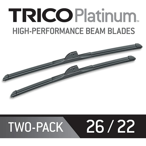 TRICO Platinum 26 Inch & 22 inch pack of 2 High Performance Automotive Replacement Windshield Wiper Blades For My Car