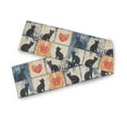 thumbnail image 7 of Yayeee Table Runner 70 inches Long Home Kitchen Dinning Party Decoration, Cats and Hearts, 7 of 7