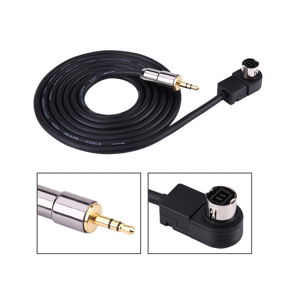 LYUMO Car Audio Radio AUX Adapter Cable for JVC/Alpine CD Player