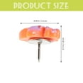 thumbnail image 2 of Raindrops 1 Box  Pushpins Decorative Resin Assorted Color for  Decoration, 2 of 6