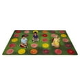thumbnail image 5 of Carpets for Kids 61318 8 x 12 ft. Flower Power Seating Rectangle Rug, 5 of 6