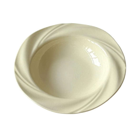Heat Resistant Ceramic Dinner Plate Microwaves Oven Safe for Quick Meals Easy to Cleaning Perfect for Busy Lifestyles