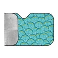 thumbnail image 2 of Kdxio Beautiful Seashells Print Windshield Sun Shade, Foldable Sun Blocker for Car,Truck,SUV Automotive Interior Sun Protection,Reflective Shade for Front Windshield(Small), 2 of 7