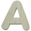 Plaid Bubble Letter A, 1 Each