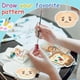 thumbnail image 4 of 20 Sheets Magic Foam Texture Paper 4 Shapes Foam Texture Drawing Paper for Acrylic Painting DIY Art, 4 of 5