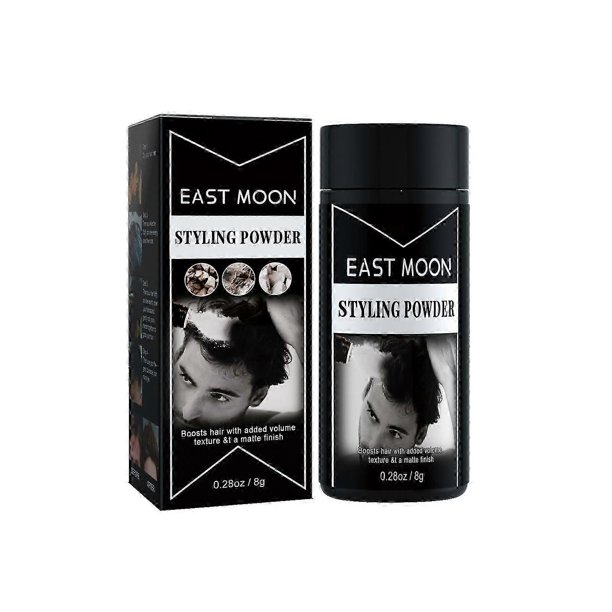 East Moon Men's Styling Texture Powder Effective Moisturizing Shaping Hair Fluffy Lasting Cool Styling -