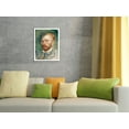 thumbnail image 4 of Vincent van Gogh Self-Portrait - From an Original Color Painting by Vincent van Gogh c.1887 - Master Art Print (Unframed) 9in x 12in, 4 of 4