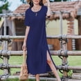 thumbnail image 4 of MOJOGO Women's Plus Size Dresses Shiny Long Sleeve V Neck Dress Bodycon Formal Party Evening Dress Olive Green 3XL, 4 of 7