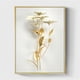 thumbnail image 3 of Lienzo floral Cuadros Lienzo Arte de la pared Sin marco Impresión Pintura Flores doradas UHUSE cuadros colgantes, 3 of 11
