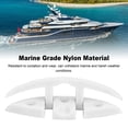 thumbnail image 6 of Riousery 4 Sets Folding Cleat 5 Inches / 12.7 cm Marine Grade Nylon Flip Up Dock Cleat for Boat Yacht With Screws, 6 of 9