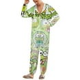 thumbnail image 2 of Keroppi Unisex Onesie Pajamas Zipper Jumpsuit Hooded One Piece Sleepwear for Family Mens Womens, 2 of 8