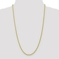 thumbnail image 2 of 14K Yellow Gold 2.75mm Handmade Regular Rope Chain 16 IN, 2 of 6