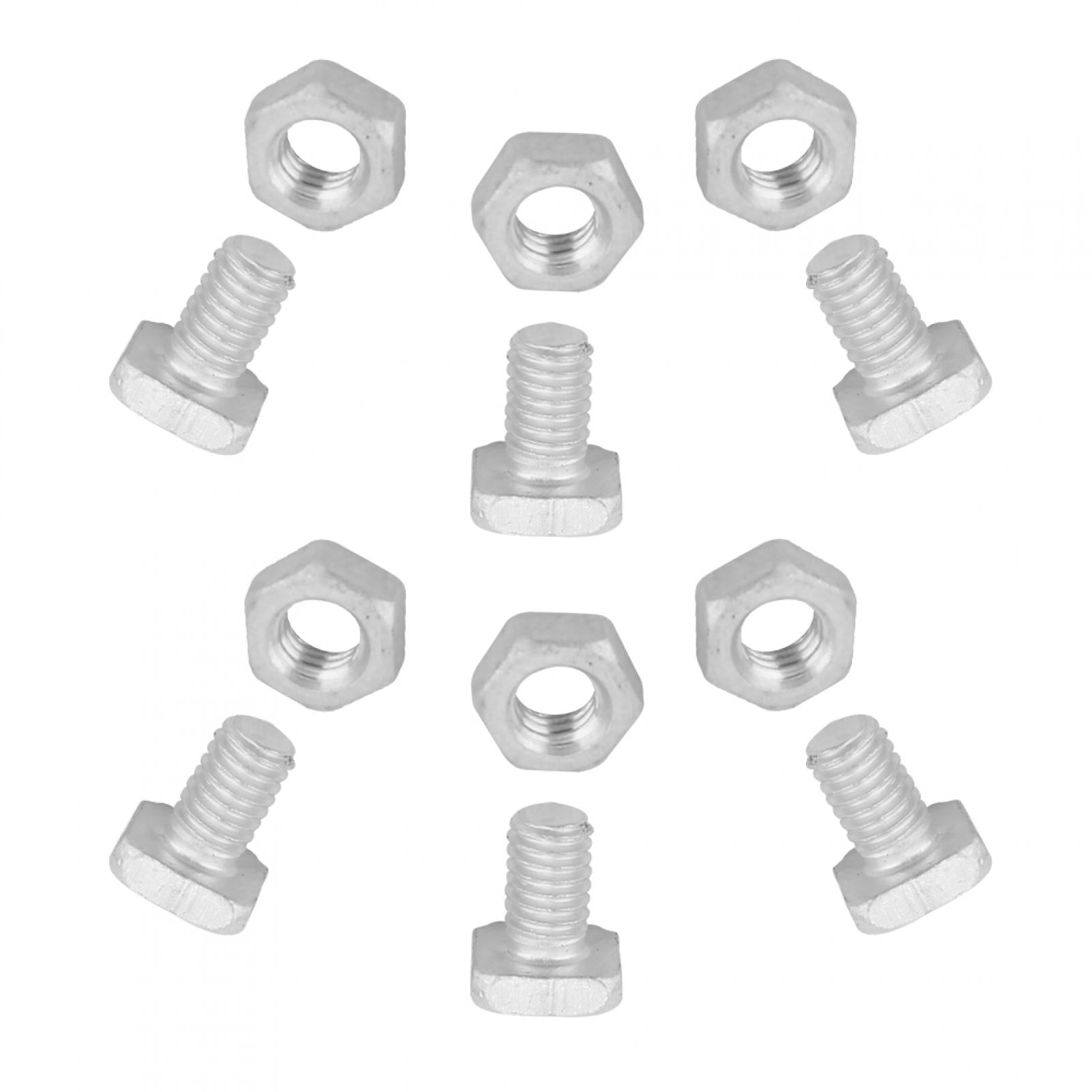 DOACT Aluminum Nuts And Bolts, Greenhouse Nuts And Bolts, M6 For