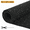 Black & White, variant on PPOSFPH Rubber Gym Flooring Roll, 6mm Thick Non-Slip Gym Floor Mat, Heavy Duty Shock Absorption Equipment Mats for Home Gym Garage Office, 4' x 10'