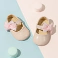 thumbnail image 4 of Meckior Baby Girls Shoes Infant Mary Jane Dress Bowknot Princess Crib Flats for Newborn First Walkers 3-18 Months, 4 of 8