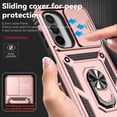 thumbnail image 5 of Kebiory for Samsung Galaxy A36 5G Phone Case,Heavy-Duty Shockproof Full Body Magnetic Kickstand Case for Samsung Galaxy A36 5G/A37/A56 - Rose Gold, 5 of 8