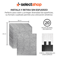thumbnail image 3 of Papel Tapiz Tipo Piedra Con Adhesivo De 35X38CM Revestimiento Decorativo Para Cubierta De Mueble Encimera Cocina Estante Puertas Paredes Decoracion Hogar (Plata), 3 of 6