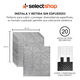 thumbnail image 3 of Papel Tapiz Tipo Piedra Con Adhesivo De 35X38CM Revestimiento Decorativo Para Cubierta De Mueble Encimera Cocina Estante Puertas Paredes Decoracion Hogar (Plata), 3 of 6