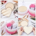thumbnail image 2 of 4pcs Wooden Bag Bottom Bases Blank DIY Knitting Crochet Bag Shaping Bases, 2 of 8