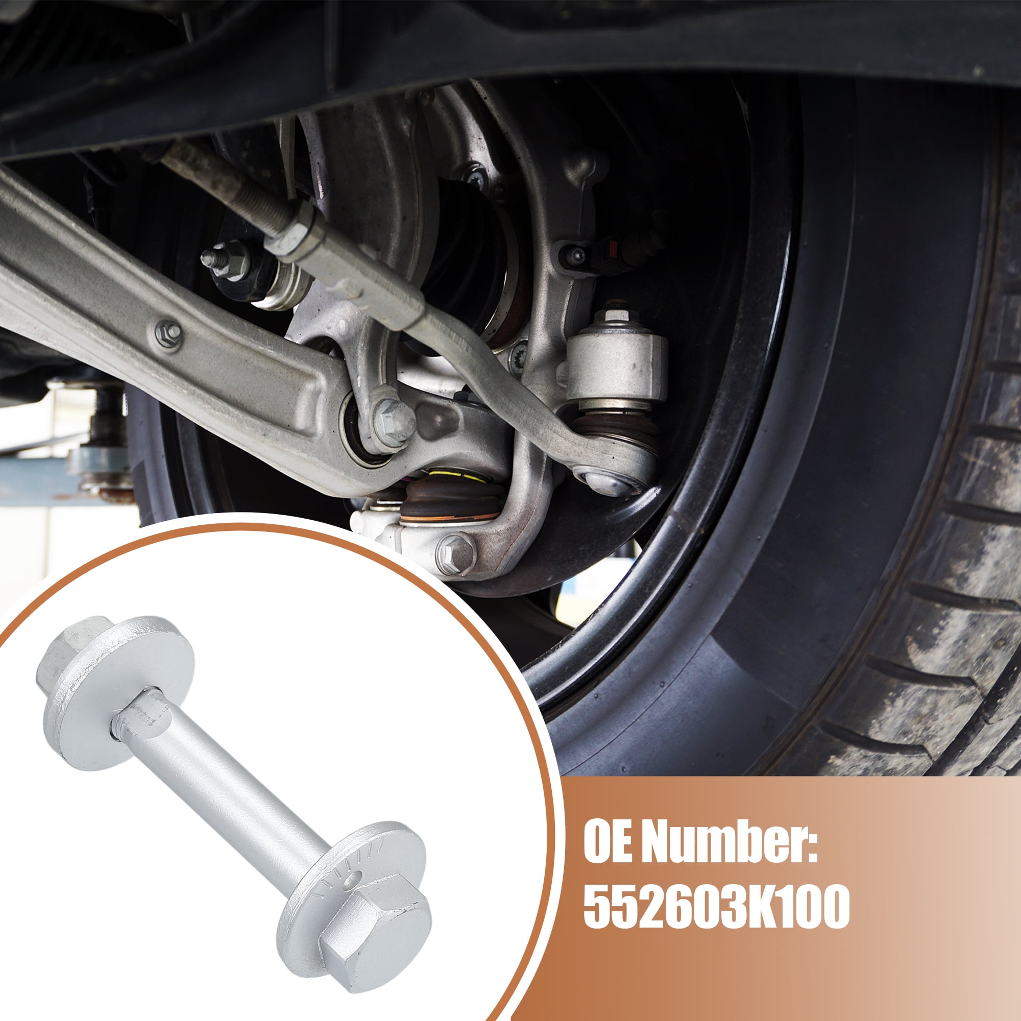 Unique Bargains Car Camber Adjusting Eccentric Bolts for Hyundai Azera 2006-2011