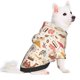 thumbnail image 2 of Fotbe UAE Travel1 Sudadera con Estampado para Perros Pequeños – Suéter con Capucha para Mascotas, Tela Suave de Forro Polar con Bolsillo-X-Small, 2 of 7