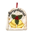thumbnail image 2 of Yeciiwht Christmas Kitchen Towels Coral Fleece Hanging Hand Towels – Absorbent Festive Towels for Bathroom, Kitchen & Holiday Home Use, 2 of 7