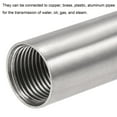thumbnail image 5 of Unique Bargains G1/2 Female Thread 80mm Stainless Steel Straight Pipe Coupling Fitting, 5 of 5