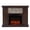 Brown, variant on LIVILAND 48" Magnesium Oxide Freestanding Electric Fireplace - Brown