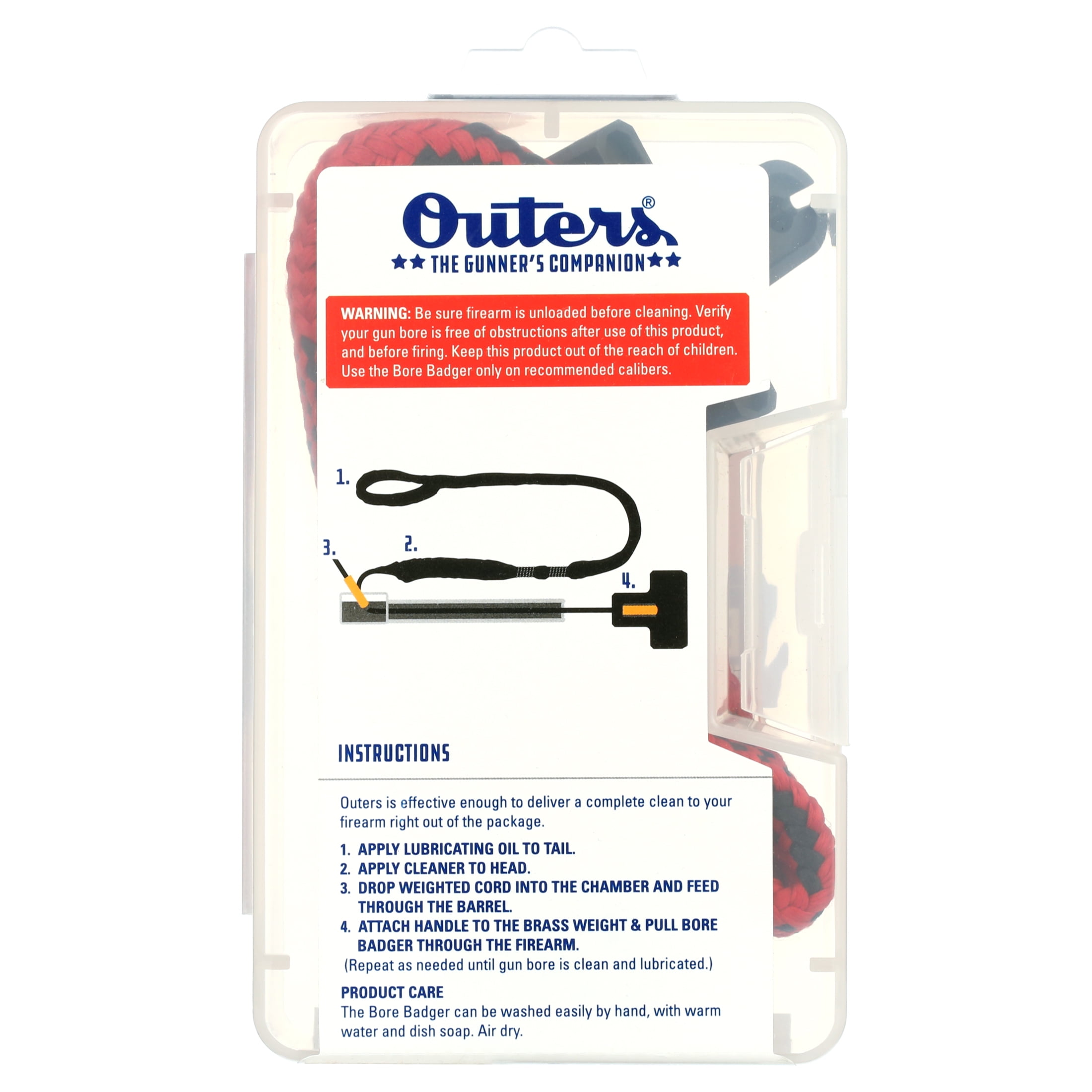 Outers Bore Badger Bore Cleaner for 12 Gauge Shotgun, 99012