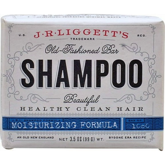 J.R.Liggett's Old-Fashioned Moisturizing Formula Bar Shampoo, 3.5 Oz