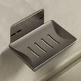 thumbnail image 1 of LSLJS Soap Box Wall Mounted Perforated Home Bathroom High-End Drainage Soap Storage Rack Toilet Bathroom Storage Box Stainless Steel, Home Accessories, 1 of 8